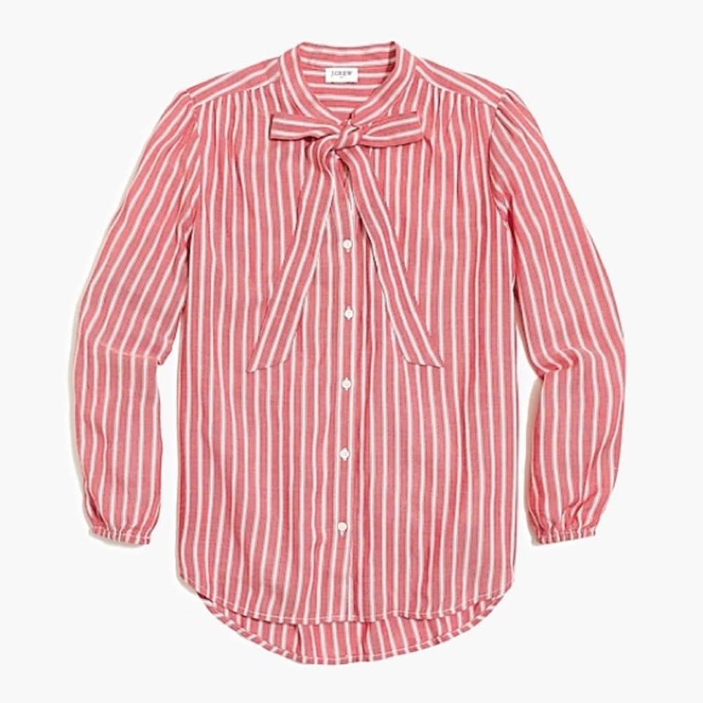 J.Crew Bow Blouse